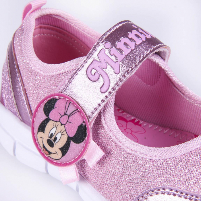 Pantofi fetite roz cu sclipici  - Minnie [3]
