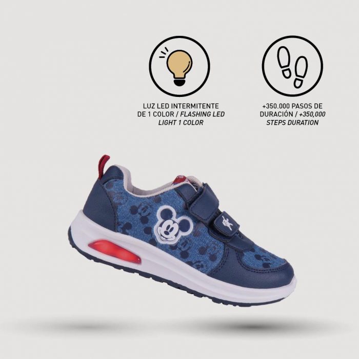 Tenisi baieti cu lumini led- Mickey [10]