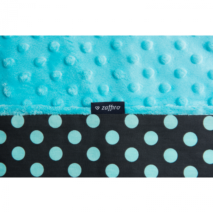 Paturica bebelusi Bubble Velboa 75x100 Womar Zaffiro AN-BV-01 [2]