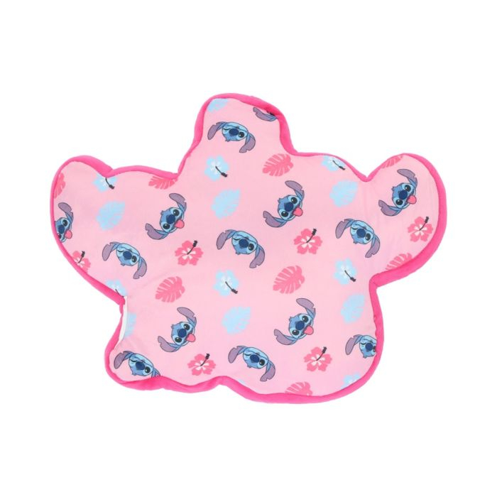 Pernă decorativă roz  40 cm Catifea,Disney Lilo și Stitch [3]