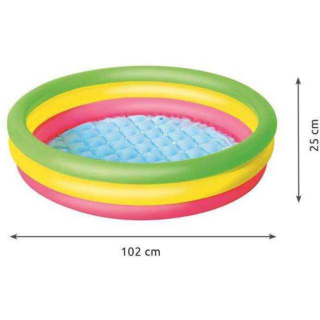 Piscina gonflabila cu 3 inele 102 x 25 cm Bestway MY17893 [2]