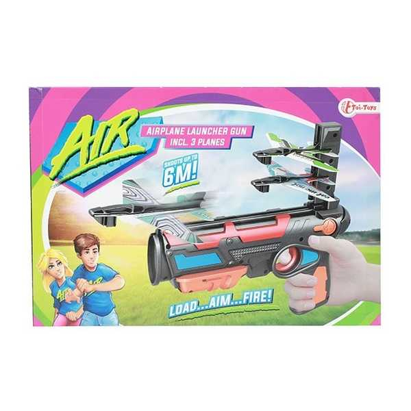 Pistol lansator 3 avioane Toi-Toys TT35257A [3]