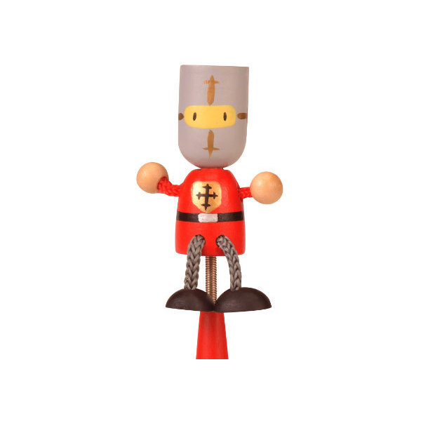 Pix lemn cu figurina Cavalerul Rosu Fiesta Crafts FCP-5177 [2]