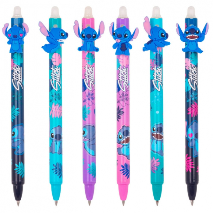 Pix retractabil cu radiera Stitch [2]