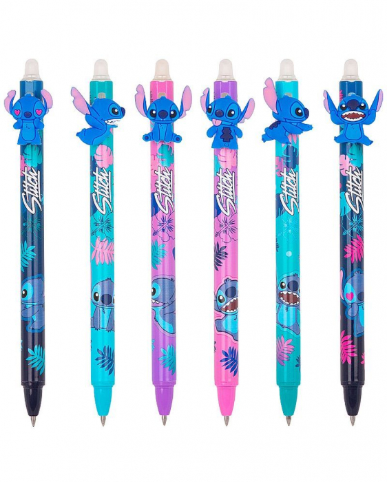 Pix retractabil cu radiera Stitch [3]