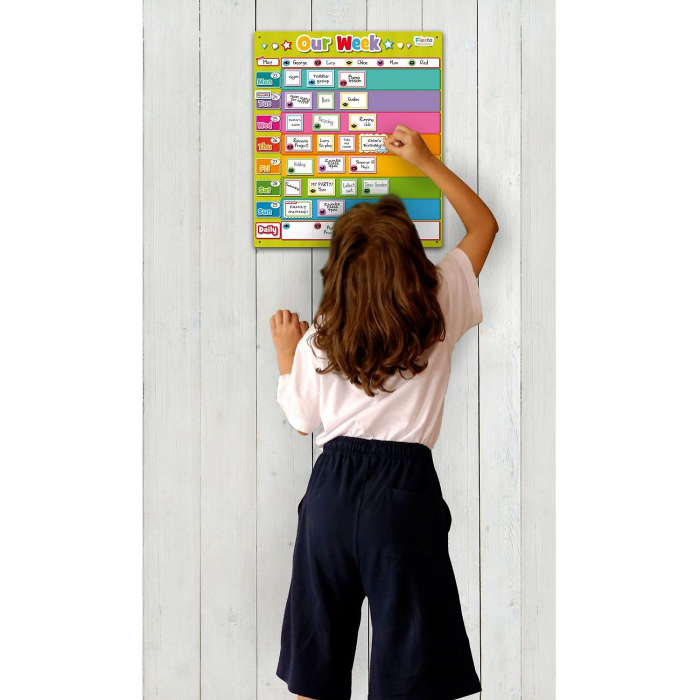 Planner saptamanal magnetic Fiesta Crafts FCT-2742 [5]