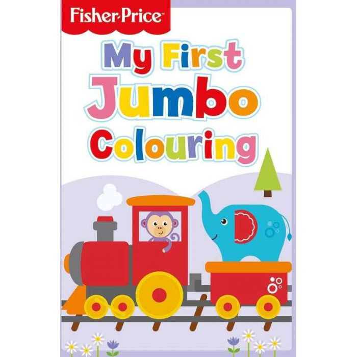Prima mea carte de colorat Jumbo Fisher Price Alligator AB3000FPJC [1]