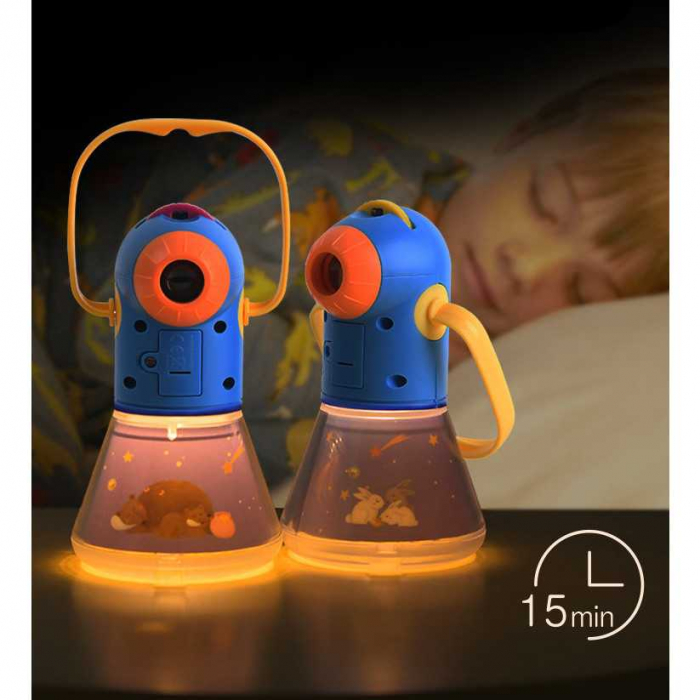 Proiector cu 12 povesti si lampa de veghe Mideer CT7026 [5]