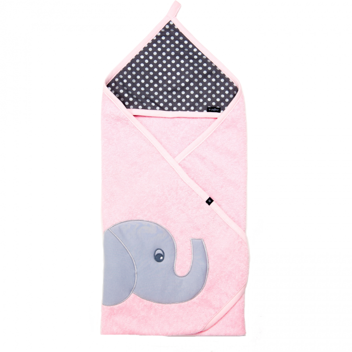 Prosop de baie cu broderie Elefant 80x80 Womar Zaffiro AN-ZE-80 [4]