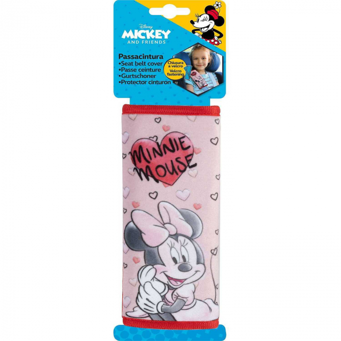 Protectie centura de siguranta Minnie Hearts TataWay CZ10630 [2]