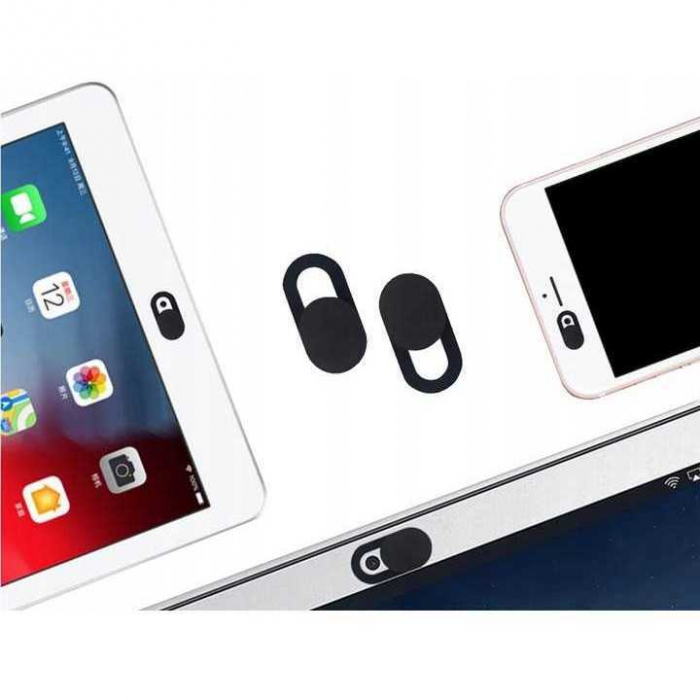 Protectie Webcam pentru laptop, telefon, tableta - set 3 buc Iso Trade MY4117 [2]
