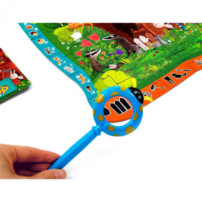 Puzzle Detectiv Povestea din Padure 54 piese Roter Kafer RK1080-04 [3]