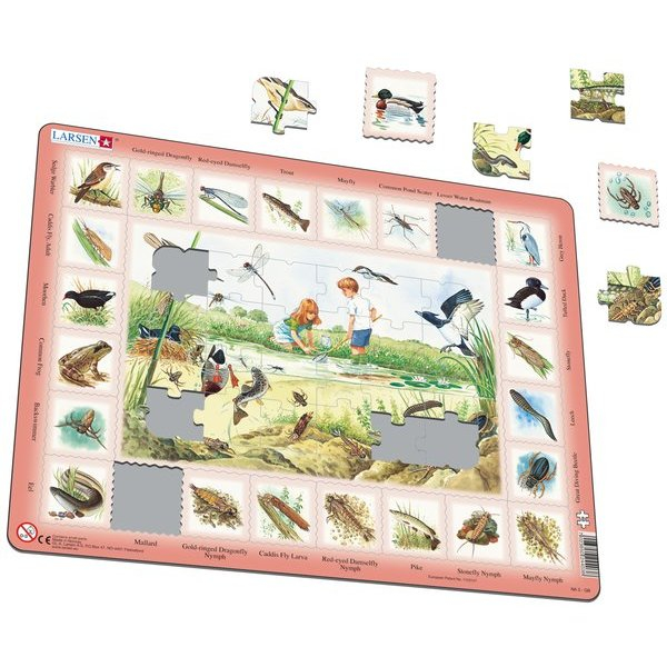 Puzzle Lac (EN), 48 Piese Larsen LRNA3-GB [2]