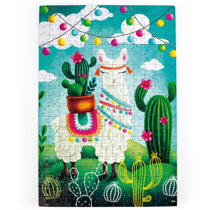 Puzzle Llama cutie, 32x47 cm, 260 piese De.tail DT200-02 [2]
