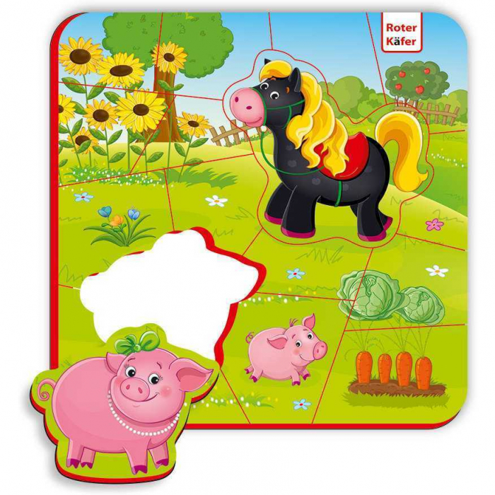 Puzzle magnetic Ferma Calut si Purcelusi Roter Kafer RK5010-08 [2]