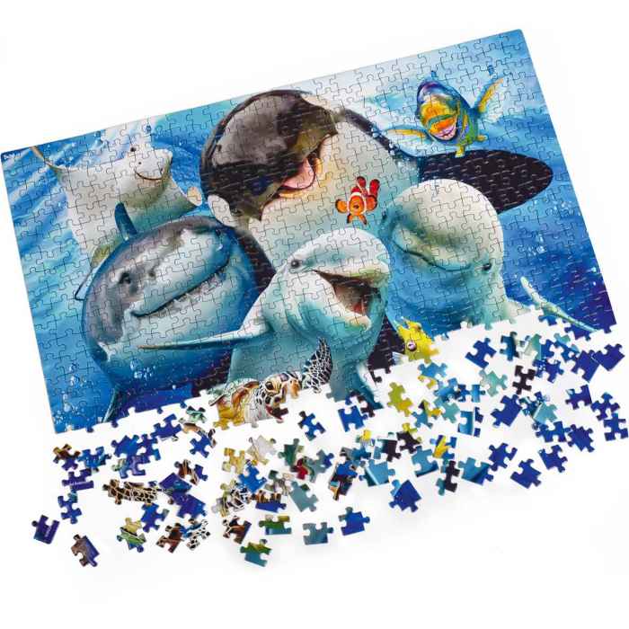 Puzzle Ocean Selfie, 32x47 cm, 500 piese De.tail DT500-04 [3]