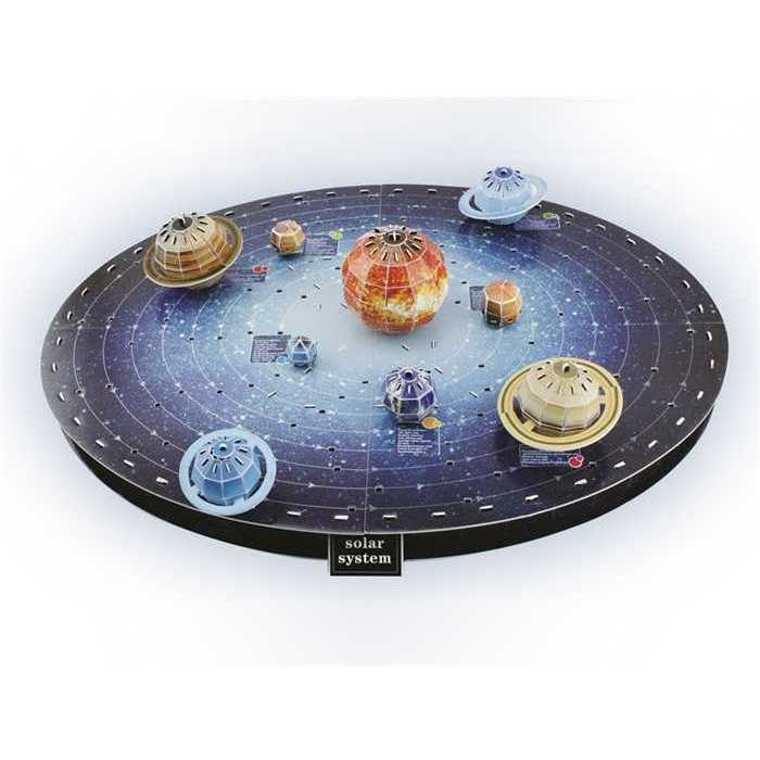 Puzzle Sistem Solar 3D, 146 piese,  52x40x13 cm Grafix GR200011 [3]