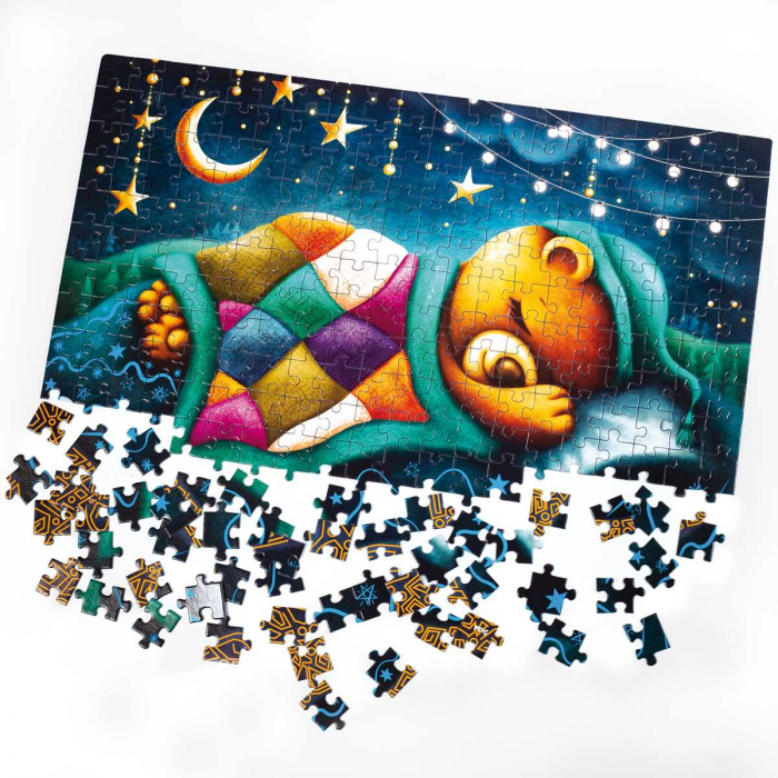 Puzzle Sleeping bear, 32x47 cm, 260 piese De.tail DT200-01 [3]
