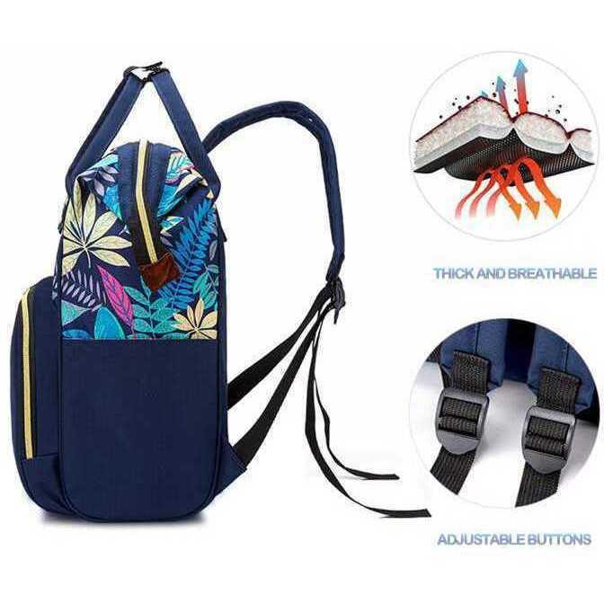 Rucsac multifunctional mamici Leaves Bambinice BN028 [5]