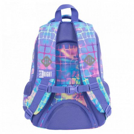 RUCSAC ȘCOLAR ST.RIGHT BP26 19L CU DOUĂ COMPARTIMENTE, PASTEL SNAKE [3]