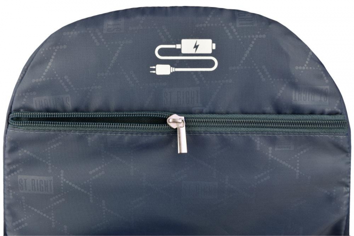 Rucsac St.right cu 4 compartimente 42 cm Pink Sky [7]