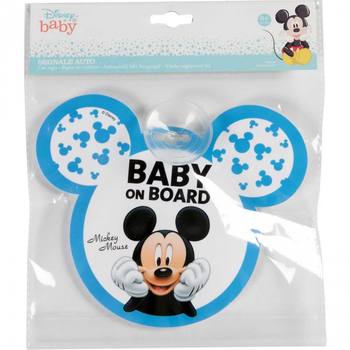 Semn de avertizare Baby on Board Mickey TataWay CZ10423 [2]