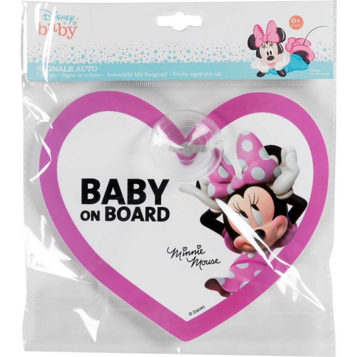 Semn de avertizare Baby on Board Minnie TataWay CZ10422 [2]