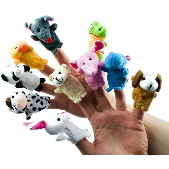 Set 10 marionete pentru degete Animale Iso Trade MY17957 [3]
