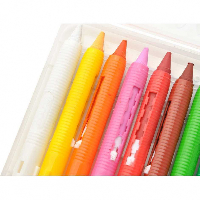 Set 12 creioane colorate pentru fata, culori non alergice Iso Trade MY17775 [8]