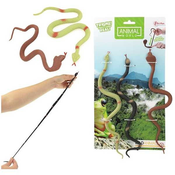Set 3 serpi elastici 35 cm Toi-Toys TT37855A [2]