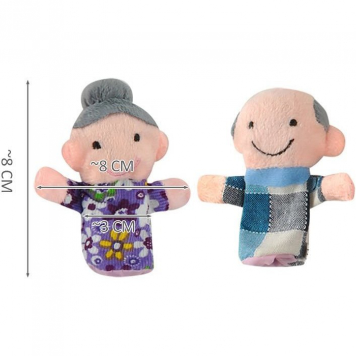 Set 6 marionete pentru degete - Familia Iso Trade MY17428 [4]