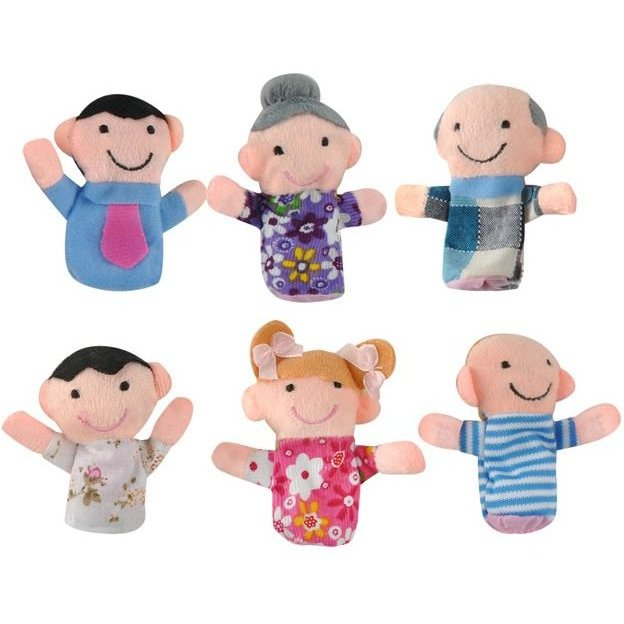Set 6 marionete pentru degete - Familia Iso Trade MY17428 [3]