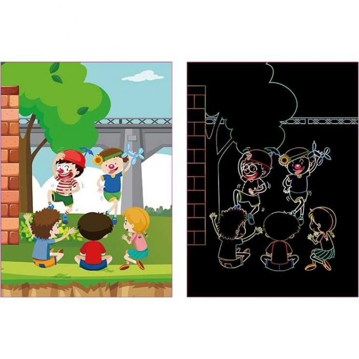 Set 9 planse razuibile Scratch ArtCards Bambinice BN047 [4]