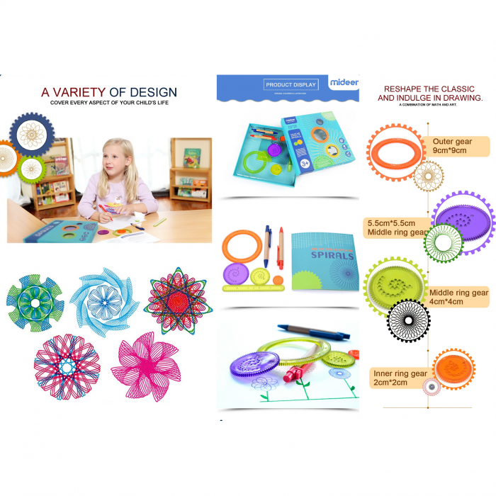 Set Arta Spiralelor Mideer MD1005 [3]
