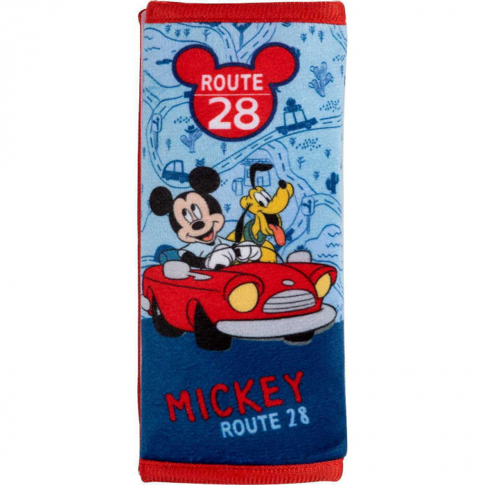 Set calatorie 3 piese, Aparatoare pentru scaun, Perna gat si Protectie centura de siguranta Mickey Road Trip TataWay CZ3103416 [2]