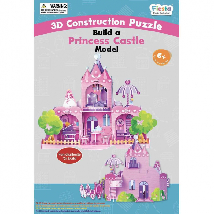 Set constructie puzzle 3D -  Castelul Printesei Fiesta Crafts FCT-3050 [4]