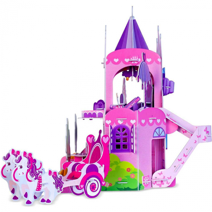 Set constructie puzzle 3D -  Castelul Printesei Fiesta Crafts FCT-3050 [5]