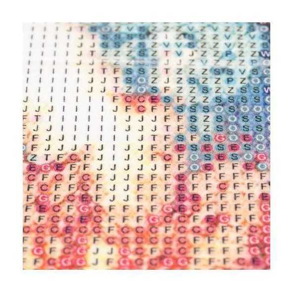 Set creativ cu diamante rotunde Diamond Painting 40x30 cm Caprioara Iso Trade MY17810 [3]