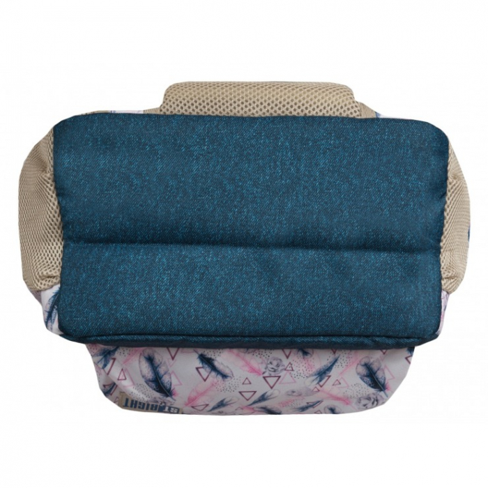 Set Ghiozdan ergonomic cu 2 compartimente + penar Boho  BP47 ST.RIGHT Majewski [4]