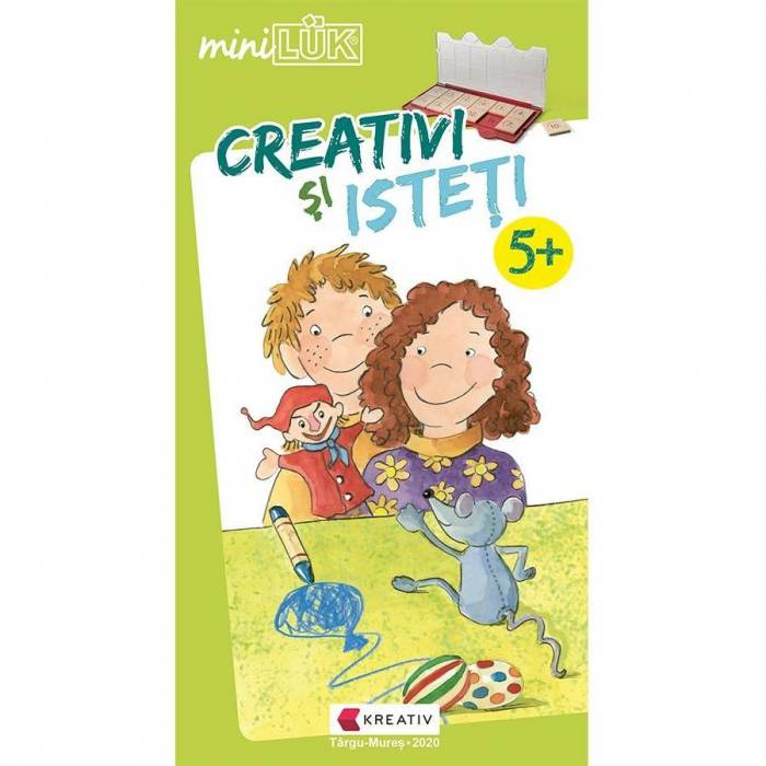Set joc educativ LUK, varsta 5 ani, Matematica, limba romana, logica si creativitate Editura Kreativ EK6151 [2]