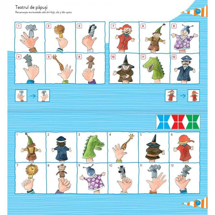 Set joc educativ LUK, varsta 5 ani, Matematica, limba romana, logica si creativitate Editura Kreativ EK6151 [3]