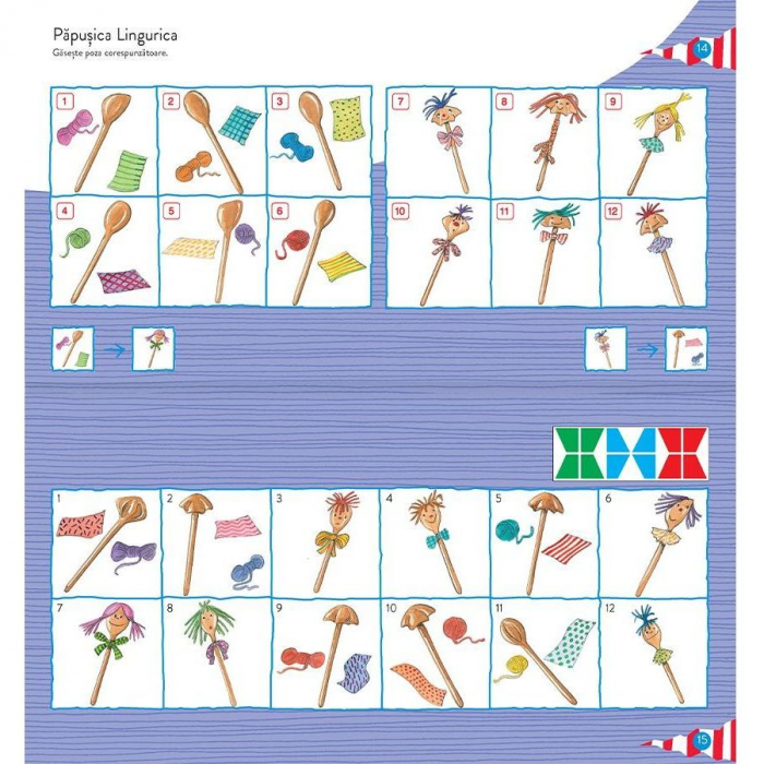 Set joc educativ LUK, varsta 6 ani, Matematica, limba romana, logica si creativitate Editura Kreativ EK6152 [3]