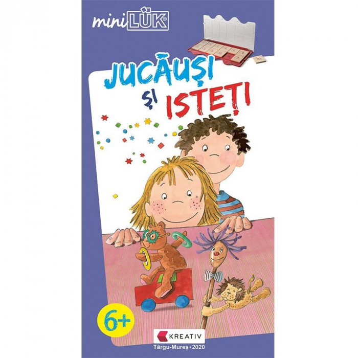 Set joc educativ LUK, varsta 6 ani, Matematica, limba romana, logica si creativitate Editura Kreativ EK6152 [2]