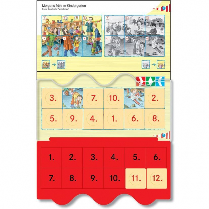 Set joc educativ LUK, varsta 6 ani, Matematica, limba romana, logica si creativitate Editura Kreativ EK6152 [5]