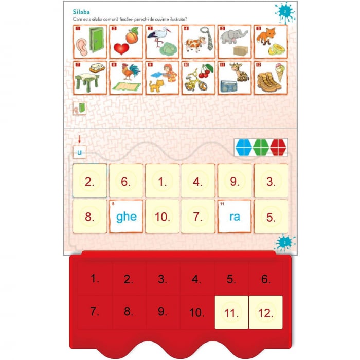 Set joc educativ LUK, varsta 7 ani, Matematica si limba romana Editura Kreativ EK6153 [4]