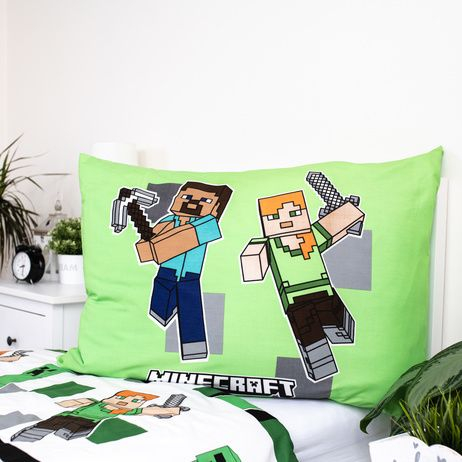 Set lenjerie de pat Minecraft Out of the Box 140×200 cm [6]