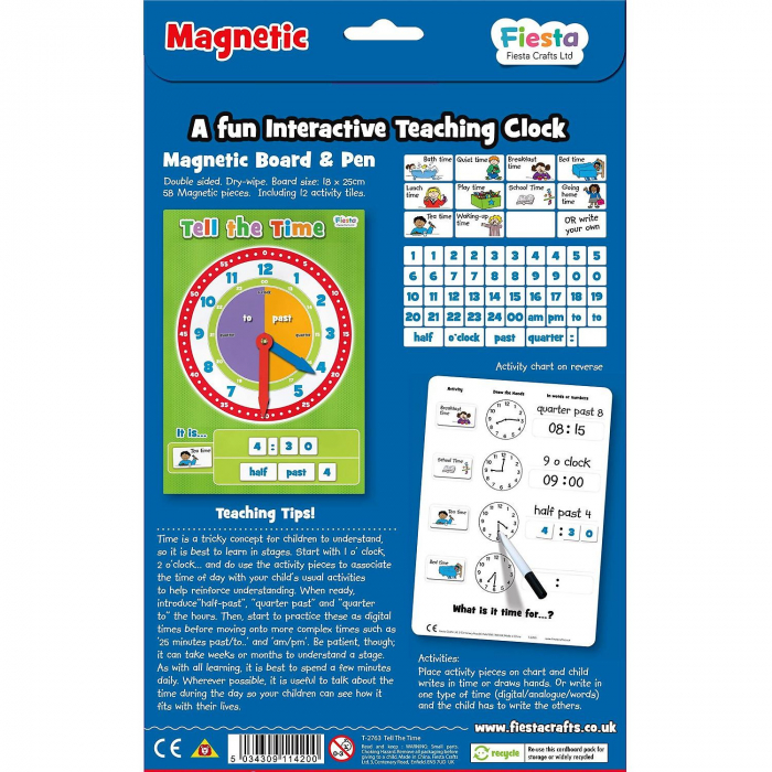 Set magnetic Cat e Ceasul Fiesta Crafts FCT-2763 [3]