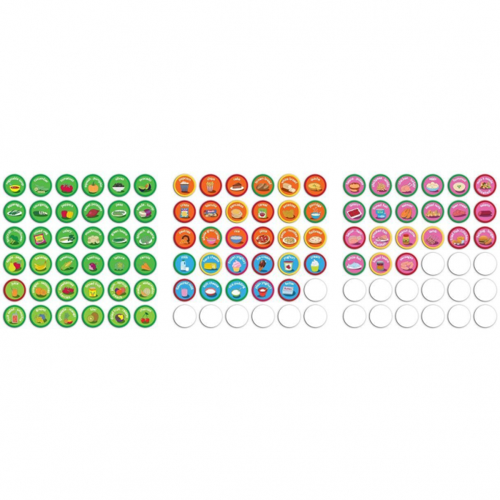 Set magnetic Mananca sanatos - Eat Well Chart Fiesta Crafts FCT-2946 [4]