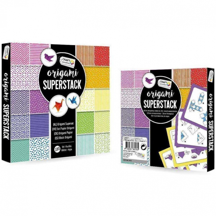 Set Origami 180 foi 15x15 cm Grafix GRCR0717-19GE [4]