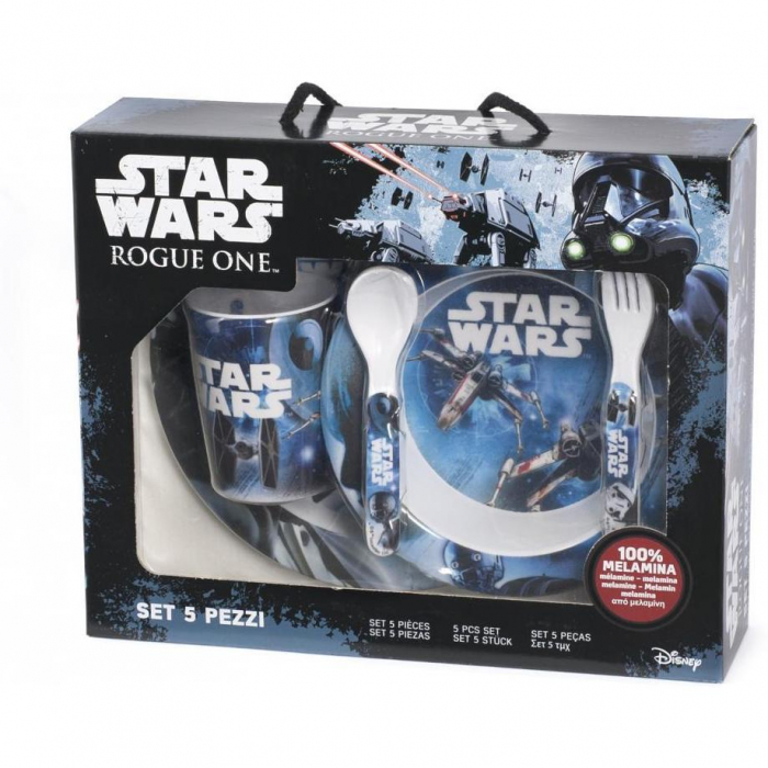 Set pentru masa melamina 5 piese Star Wars Rogue One Lulabi 8330500 [5]